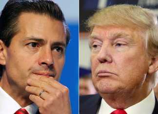 La habas de Trump y Peña Nieto