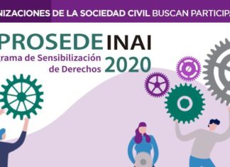 58 organizaciones de la sociedad civil buscan participar en el programa de sensibilización de derechos (PROSEDE) 2020