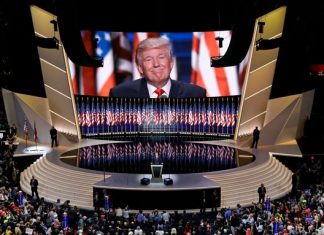 Sin prensa -por miedo- la convención republicana.