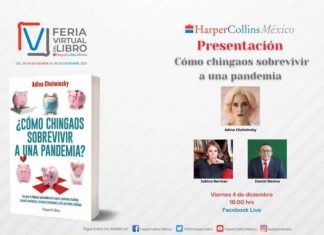 Adina Chelminsky presenta su libro: ¿Cómo chingaos sobrevivir a una pandemia?, con Sabina Berman