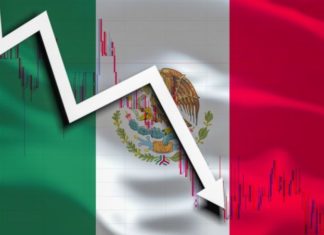 PIB por habitante en México sufrió su mayor descalabro desde el 2009