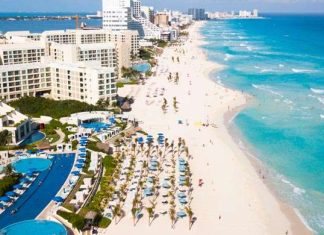 México recibió 36 millones de turistas durante primera mitad de 2022 playa Catibe