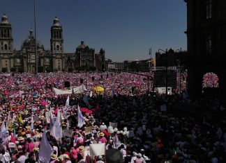 La marcha y el sofisma del gobierno #MiVotoNoSeToca 26 febrero