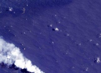 Deja insatisfechas a ONGs explicación de Pemex con respecto al derrame de crudo en Ek-Balam imagen satelital derrame