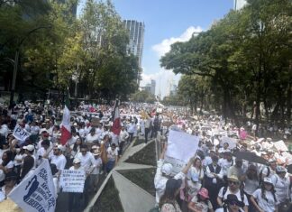 La última roca de la oposición marcha 8 sept. 2024 en contra reforma poder judicial