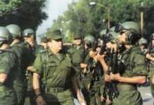 Un paso más a la militarización del país militares