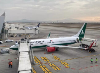 “Un volado”, la situación de Mexicana; entre el fin y la reorganización avion mexicana