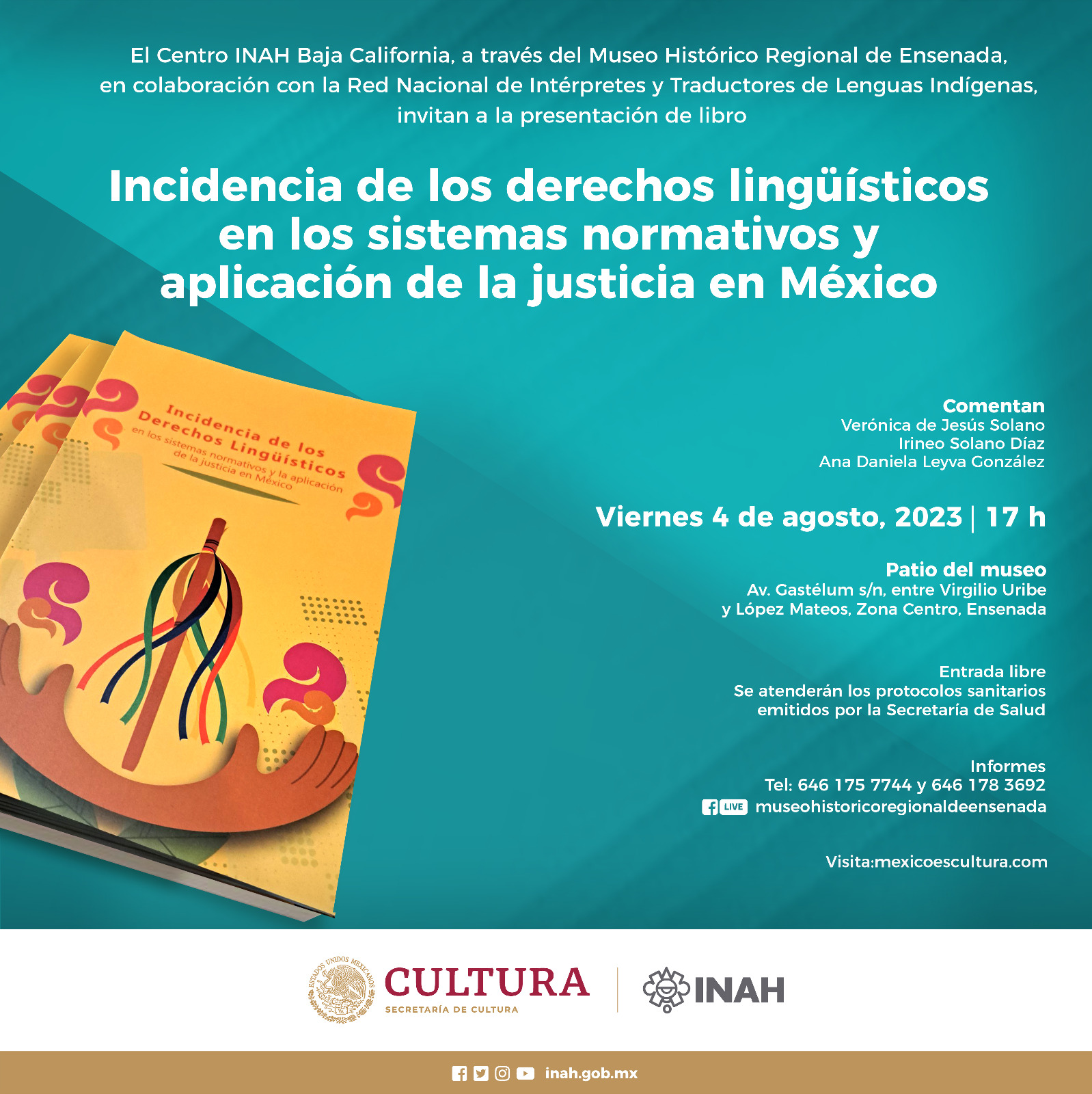 INAH libro flyer