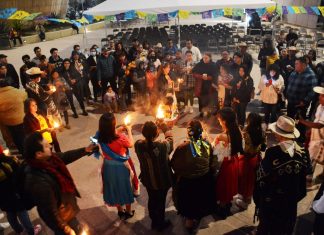 La ancestral Ceremonia del Fuego Nuevo p´urhépecha, se realizó nuevamente en Cecut