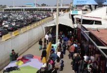 Ya no es Tijuana «la ciudad más visitada del mundo» cruce fronterizo peatonal