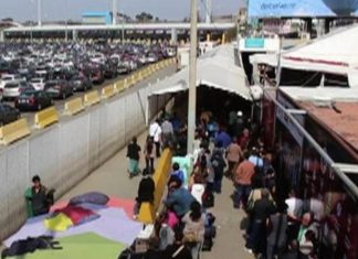 Ya no es Tijuana «la ciudad más visitada del mundo» cruce fronterizo peatonal