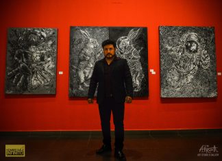 Antonio Proa, artista plástico, expone su obra en el Louvre de París