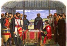 El nuevo Estado gandalla en México Juan I firmando la Carta Magna