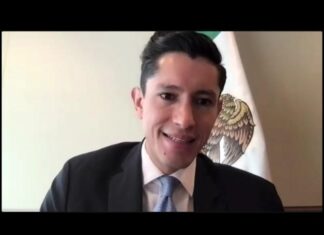 Senado recibe nombramiento de Roberto Velasco para ratificación como canciller