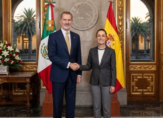 El rey Felipe VI llega a Palacio Nacional para reunión con Sheinbaum: México y España reanudan diálogo tras 7 años de distanciamiento