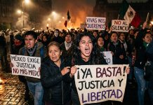 Grito, miedo y enojo en México