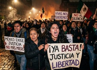 Grito, miedo y enojo en México