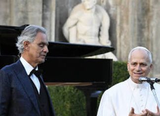 ‘Cántico de Paz’ une en oración al Papa León XIV con Andrea Bocelli