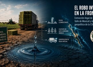 El robo invisible en la frontera: Extracción ilegal de agua en el Valle de Mexicali y la encrucijada geopolítica de la CILA