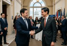 Marco Rubio recibe a Roberto Velasco: EEUU pidió acciones decisivas para detener el tráfico de fentanilo
