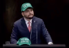 Un diputado del PRI se presenta en el Congreso con una gorra a lo Trump con el lema “Make Mexico Safe Again”