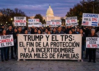 La Administración Trump mantiene por ahora el TPS de El Salvador, pero no garantiza su continuidad