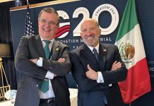 G20: Ebrard y Lutnick, secretario de Comercio de EU, revisan agenda comercial e inteligencia artificial