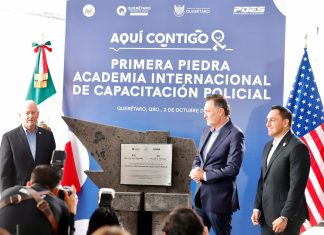Gobierno de Querétaro informa a Claudia Sheinbaum que SRE sabía de evento de academia policial