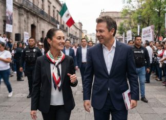 Pablo Lemus llega a Palacio Nacional para reunirse con Sheinbaum: agradece inversión federal en agua para Guadalajara