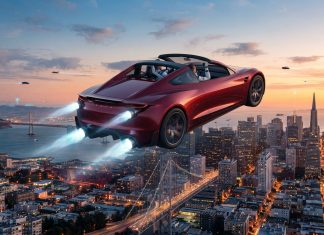 El Tesla Roadster ya es una realidad: acelera de 0 a 100 km/h en 0,81 segundos y puede volar